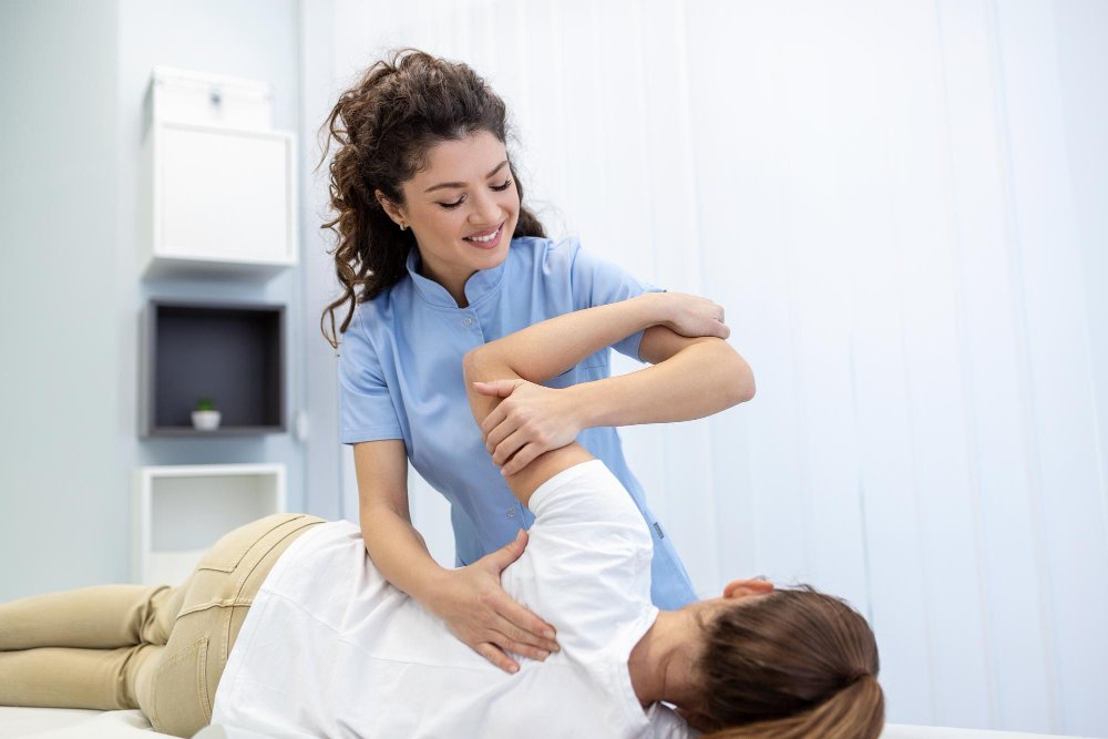 Physiotherapeut/-in (Physiotherapist) Ausbildung program in Germany.