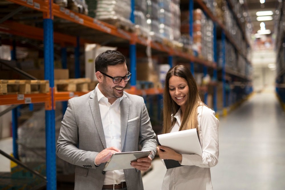 Logistics Ausbildung Germany: warehouse and distribution center