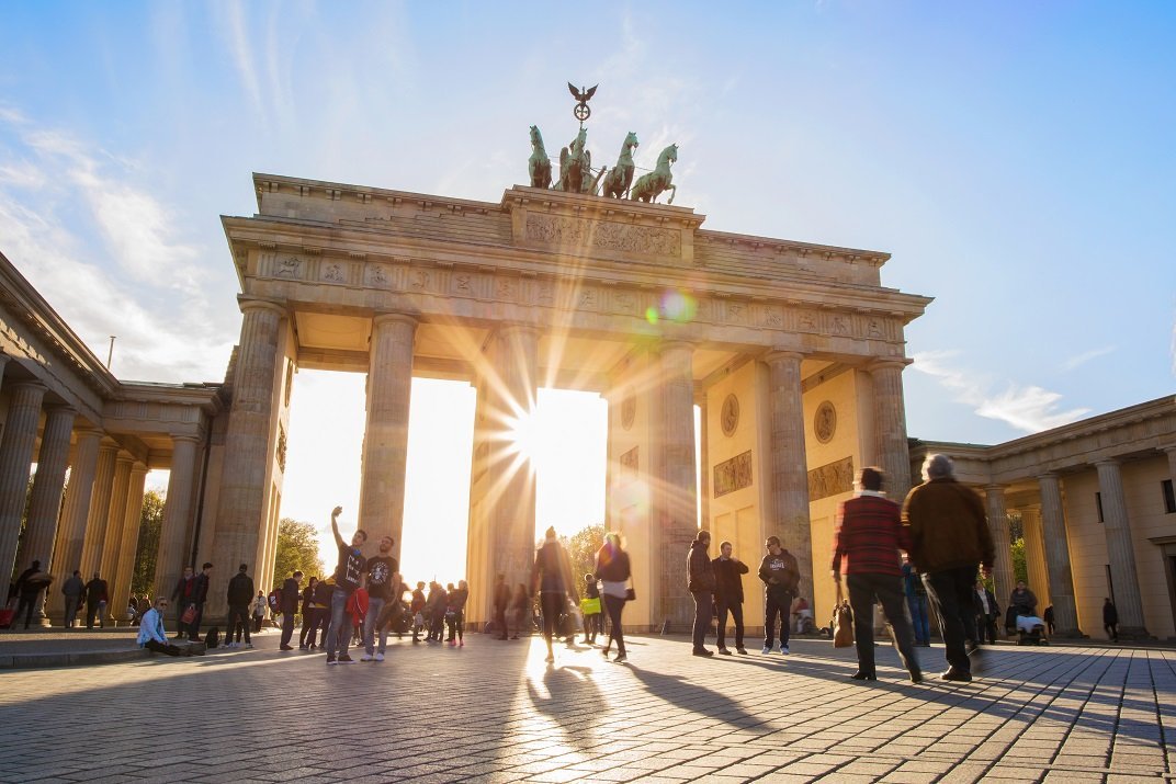 Germany Skilled Immigration Act: Brandenburg Gate Berlin